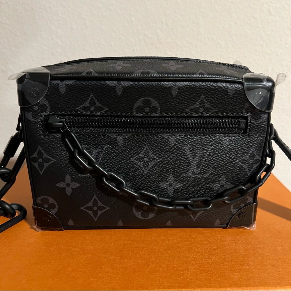 Louis Vuitton Soft Trunk Mini Black Canvas Monogram Eclipse Virgil Abloh
